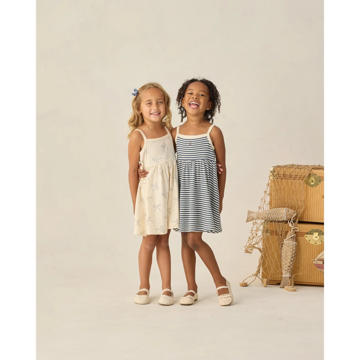 Lea Dress || Sailor Bows