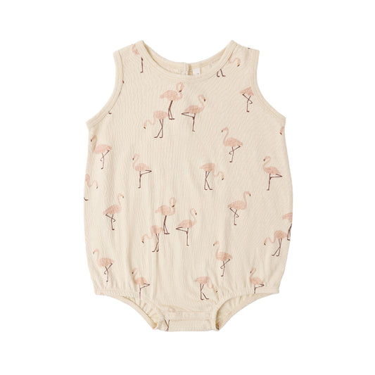 Bubble Onesie || Flamingo