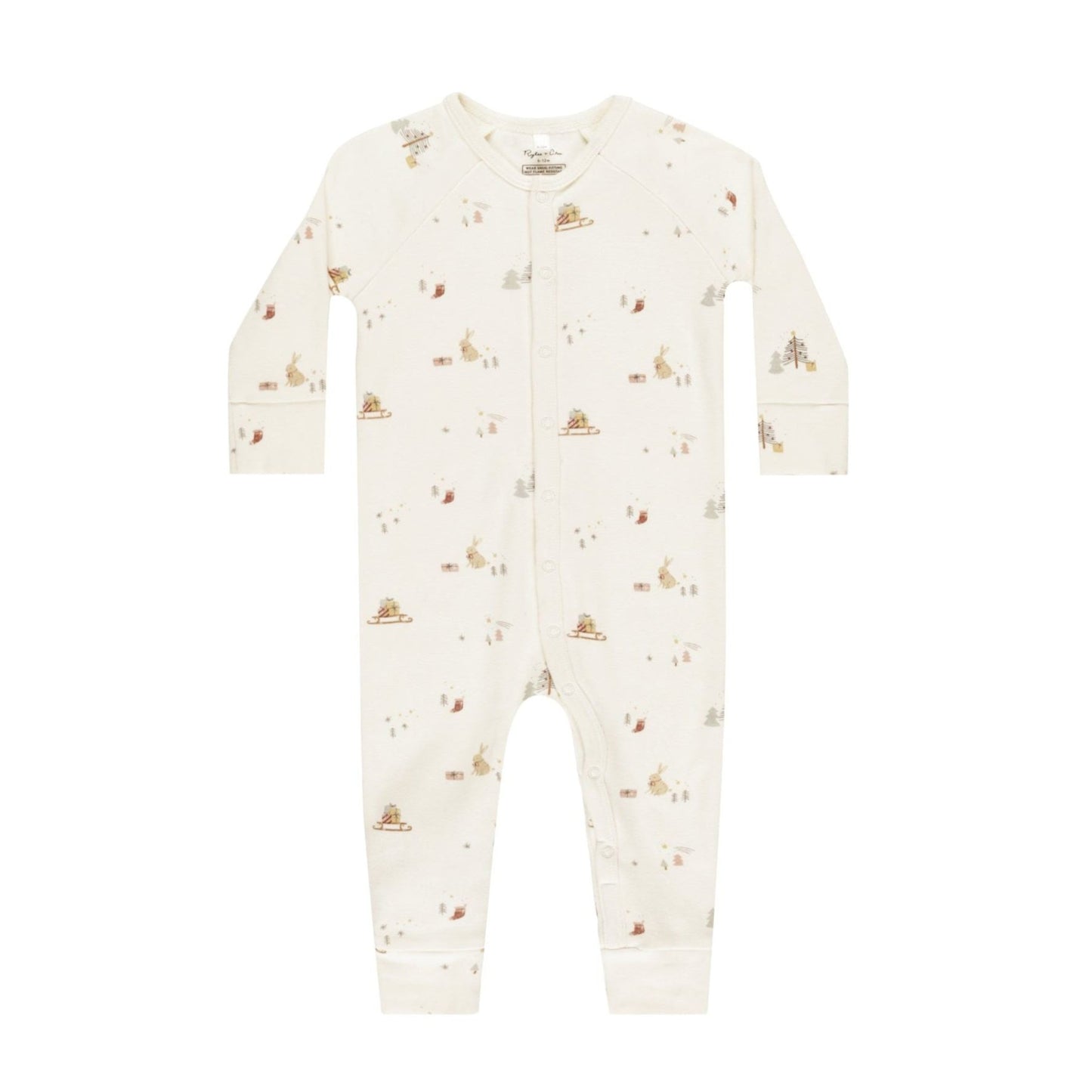 Organic Long John Pajamas || Presents