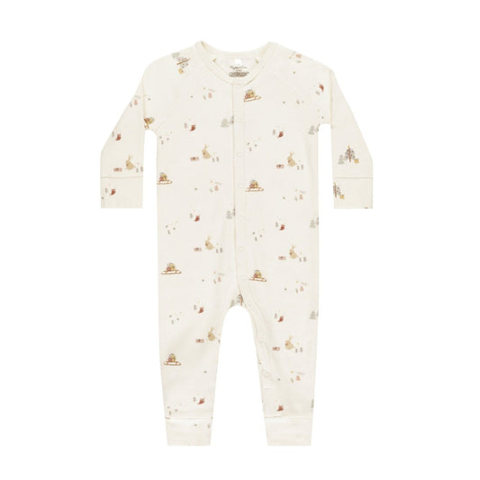 Organic Long John Pajamas || Presents