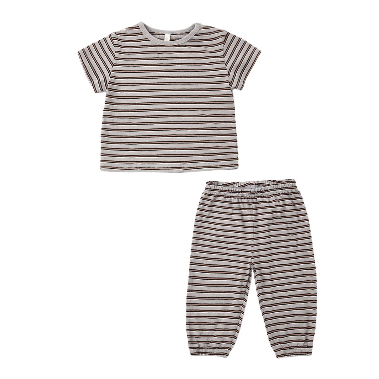 Jersey Tee + Pant Set || Vintage Stripe