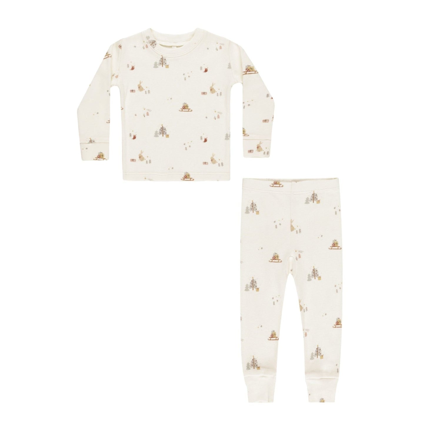 Organic Long Sleeve Pajama Set || Presents