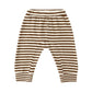 Baby Cru Pant || Brown Stripe