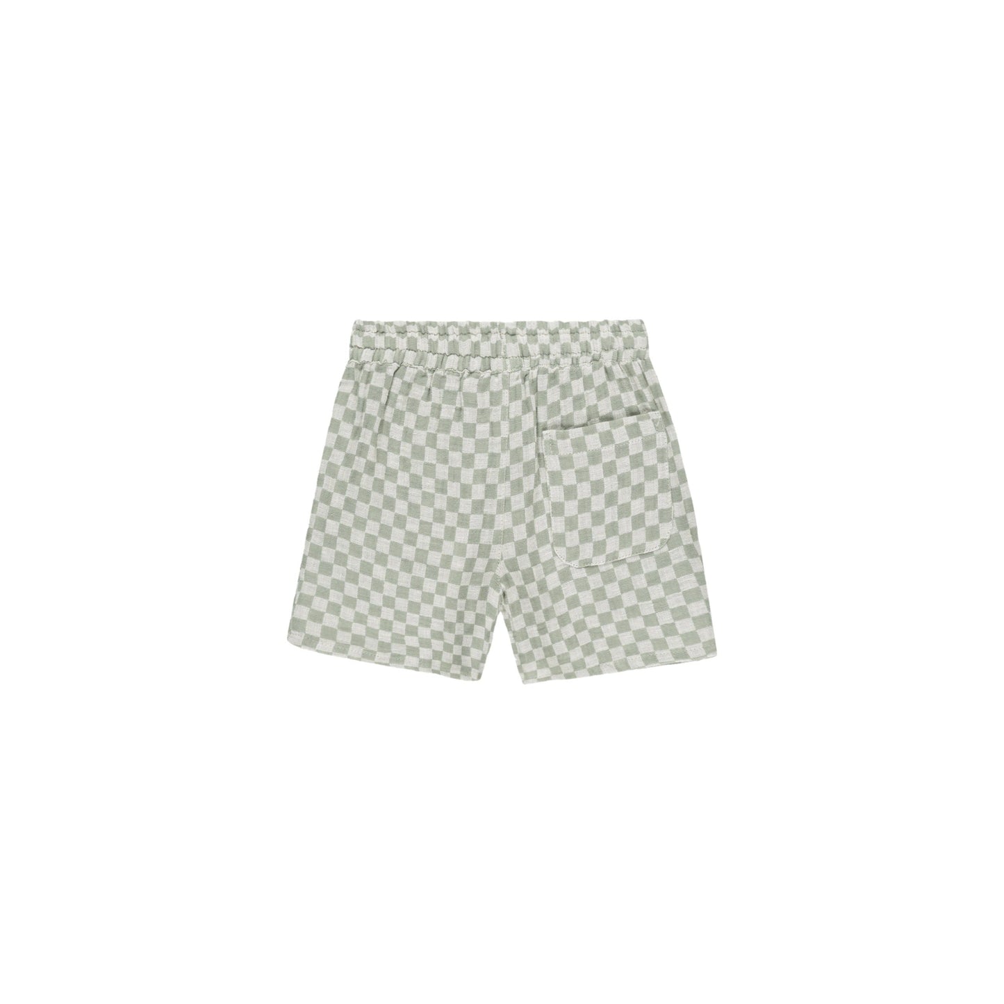 Bermuda Short || Sage Check