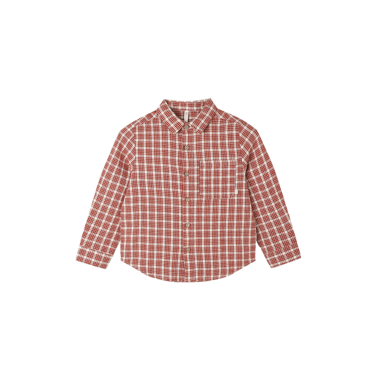 Collared Long Sleeve Shirt || Vintage Plaid