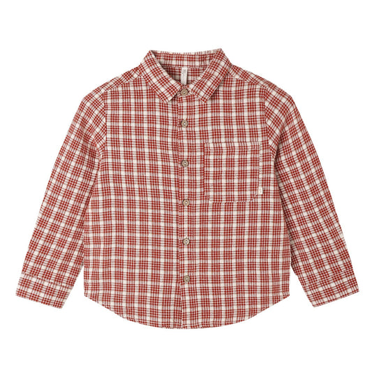 Collared Long Sleeve Shirt || Vintage Plaid