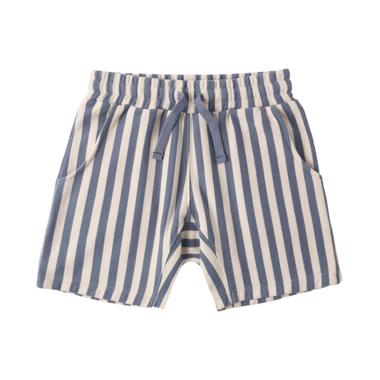 Relaxed Short || Marine Stripe