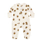 Long Sleeve Woven Jumpsuit || Golden Apples