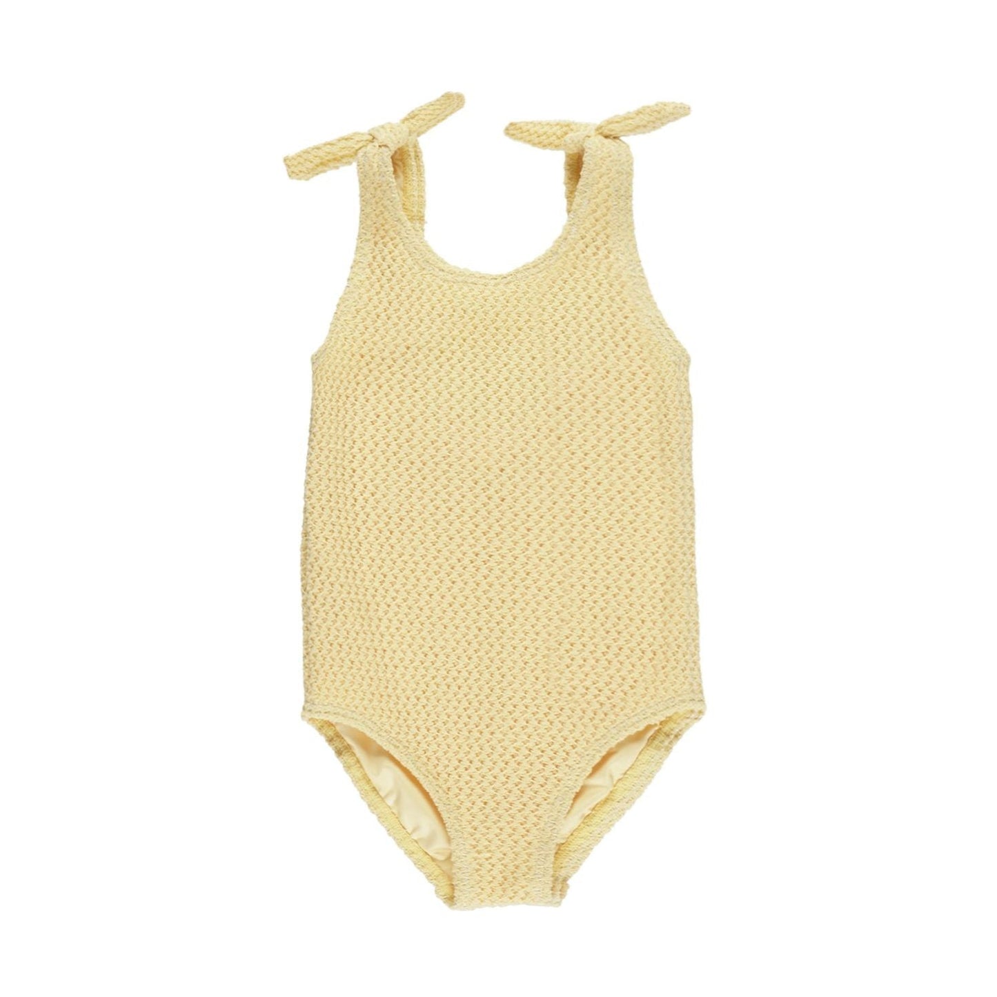 Millie One-Piece || Yellow Crochet