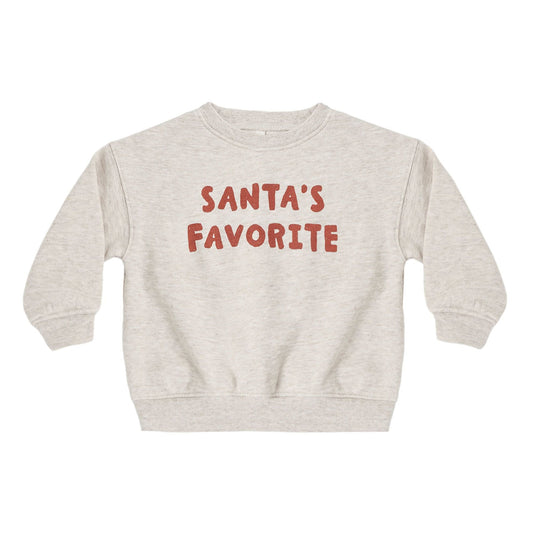 Relaxed Sweatshirt Santa's Favorite
