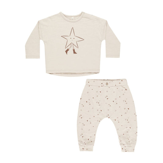 Long Sleeve Tee + Pant Set || Twinkle