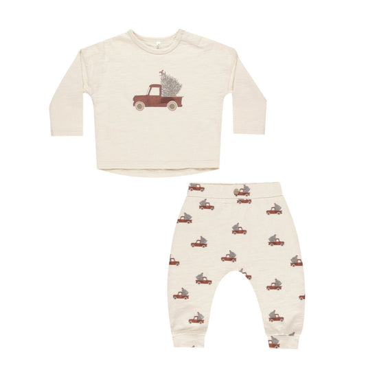 Long Sleeve Tee + Pant Set || Trucks