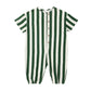 Hayes Jumpsuit || Green Stripe