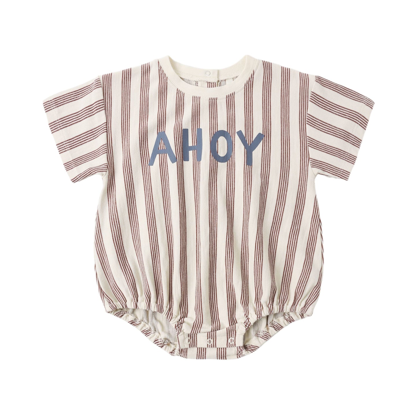 Relaxed Bubble Romper || Ahoy