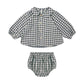 Nellie Set || Navy Check