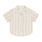 Lapel Collar Shirt || Summer Stripe