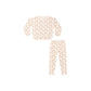 Spongey Knit Set || Ruby Dots