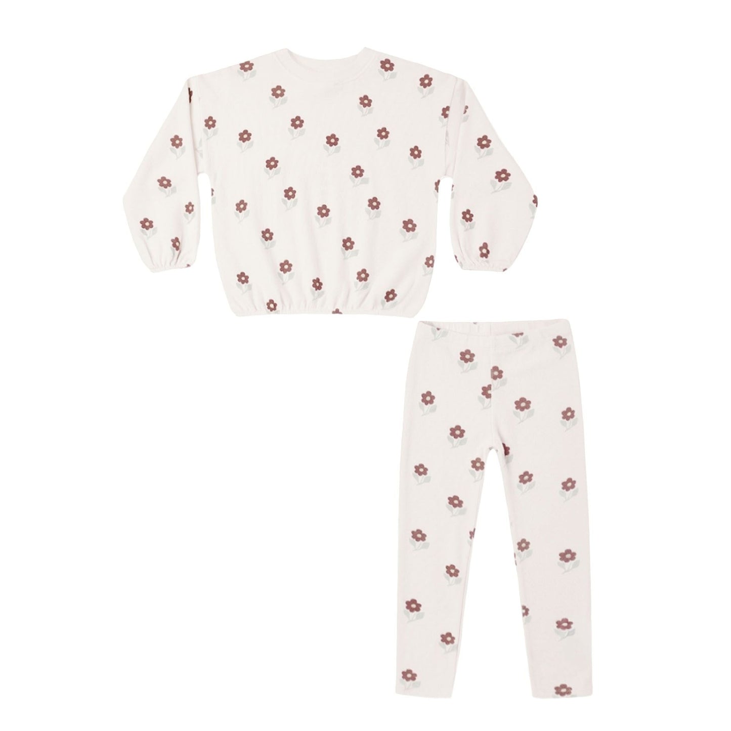 Spongey Knit Set ll Petal Daisy