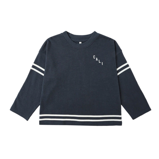 Camden Long Sleeve Tee || Navy