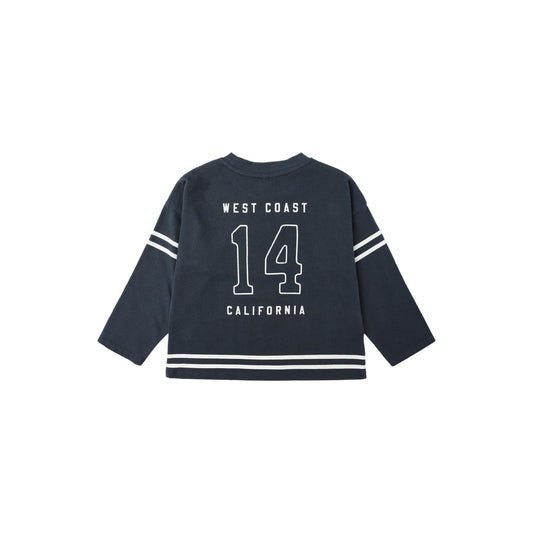 Camden Long Sleeve Tee || Navy