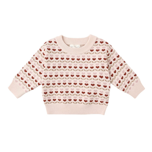 Shiloh Sweater || Ruby Hearts