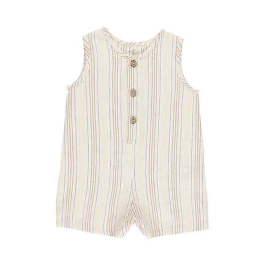 Maverick Romper || Summer Stripe