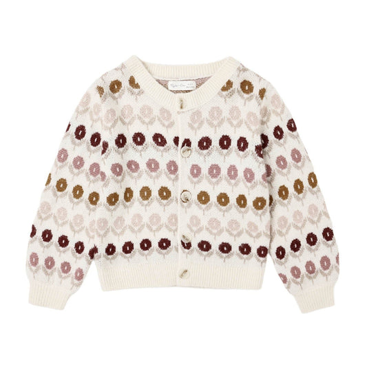 Cheyenne Cardigan || Floral Jacquard