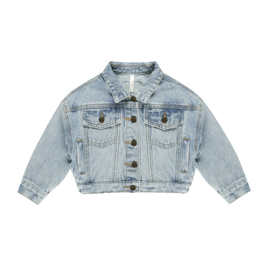 Denim Jacket || Light Washed Denim