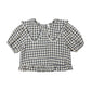 Prairie Blouse || Navy Check