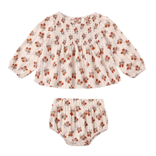 Sophia Top + Bloomer Set || Bouquet