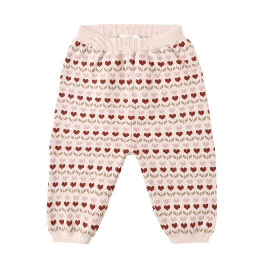Knit Pant || Ruby Hearts