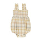 Julia Romper || Pastel Plaid