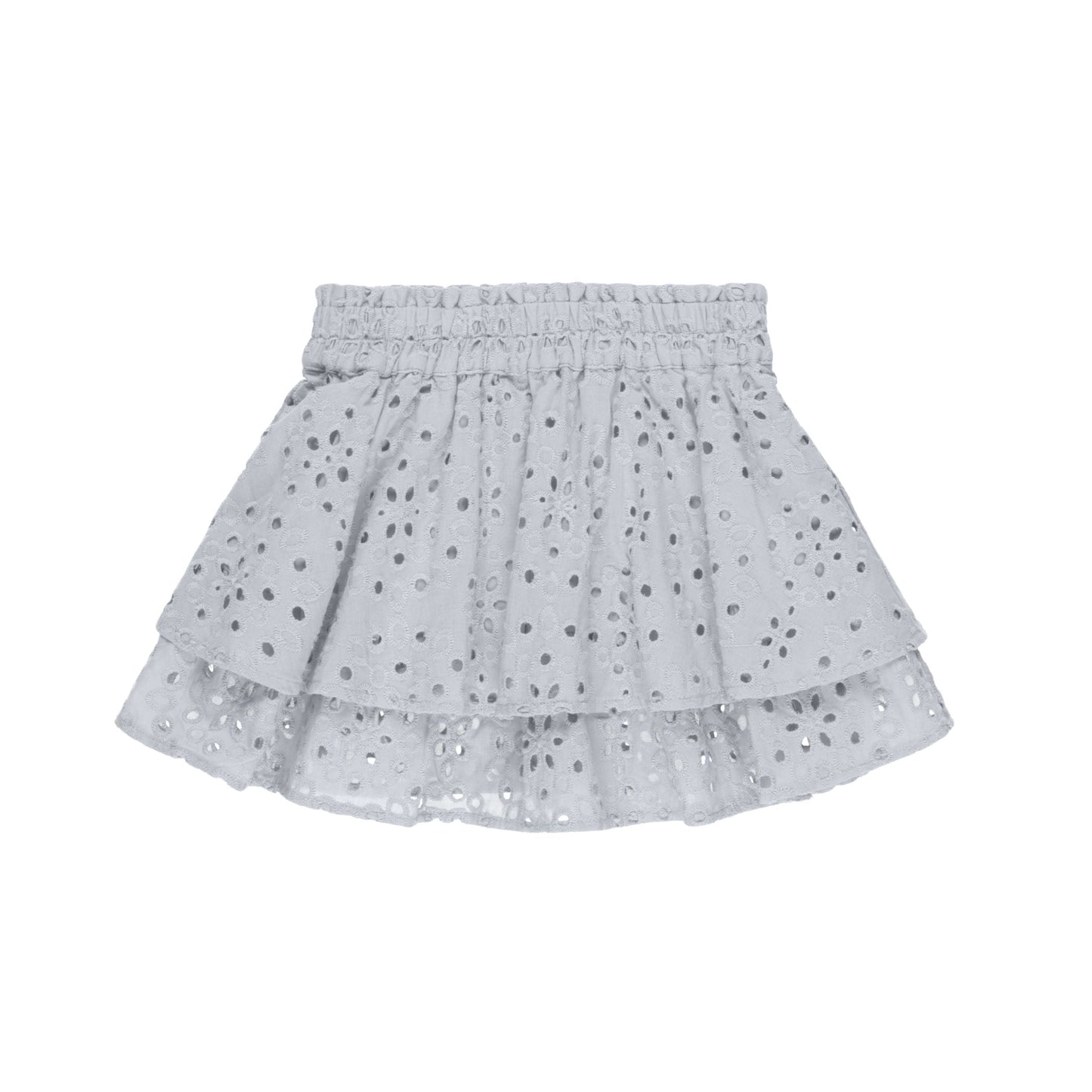 Rose Mini Skirt || Light Blue