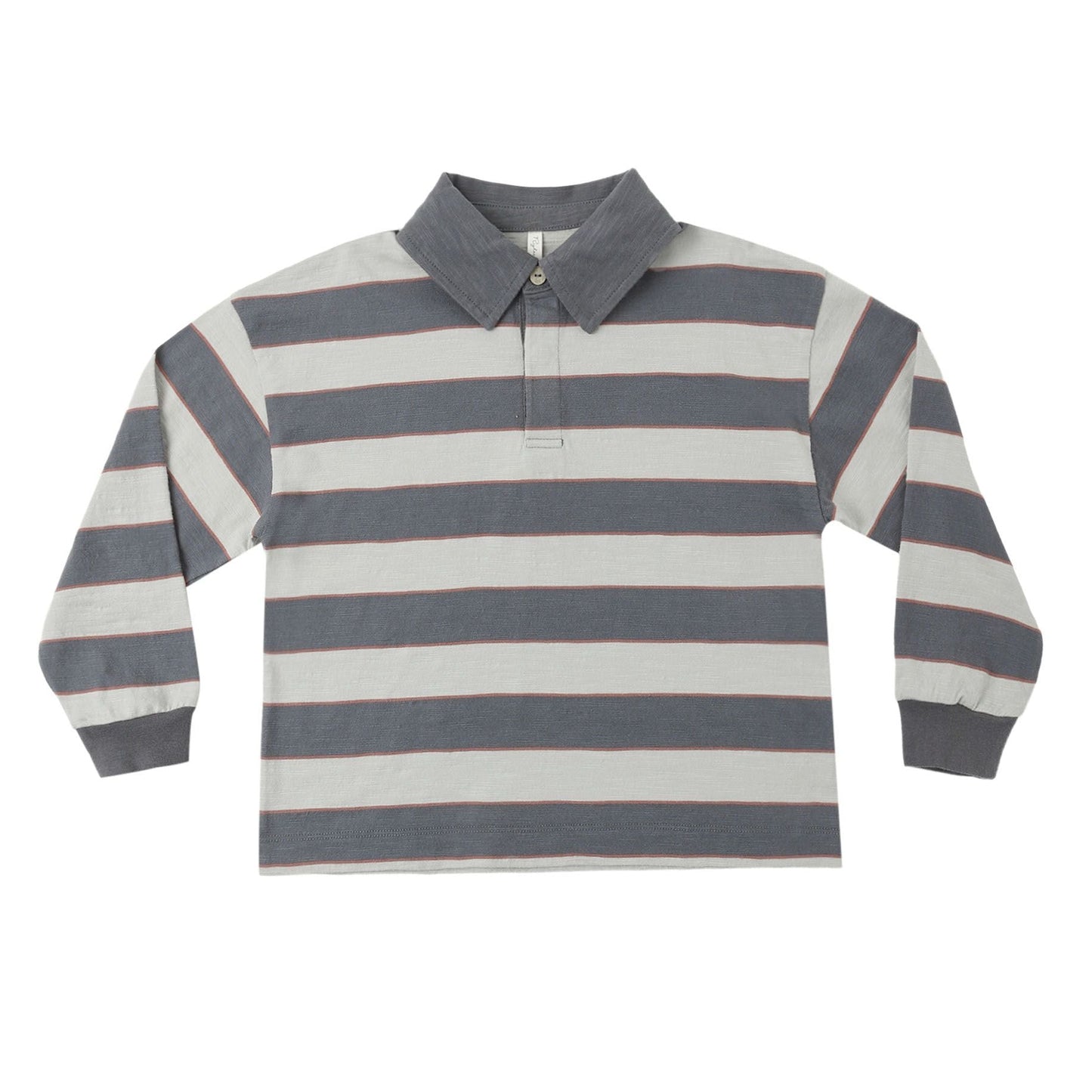 Rugby Polo ll Sage Stripe