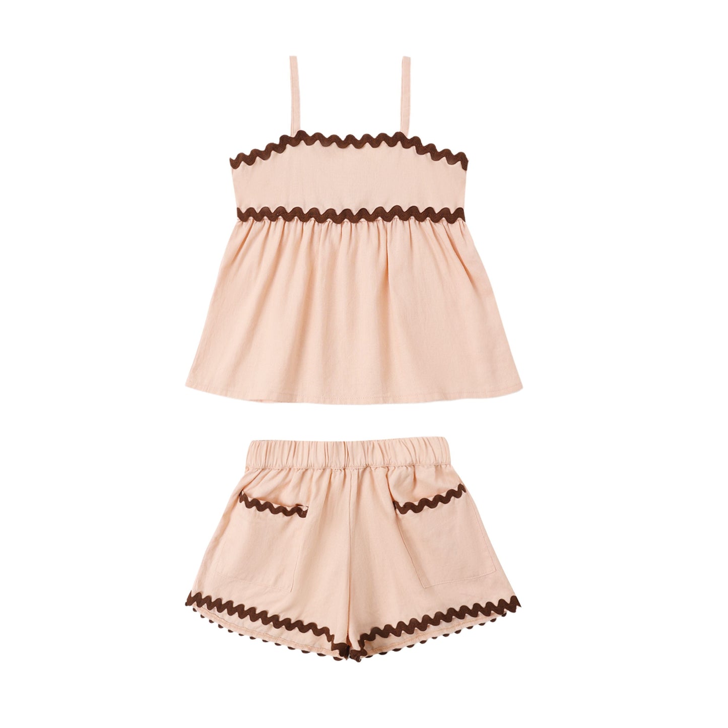 Ric Rac Set || Blush