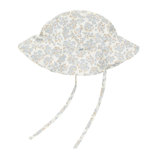 Floppy Swim Hat || Blue Ditsy