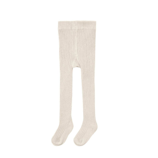 Ribbed Tights | Natural