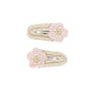 Crochet Clips || Pink Daisy