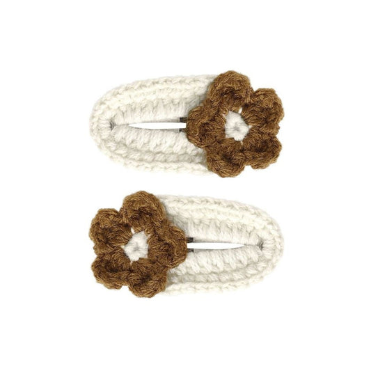 Crochet Clips | Golden