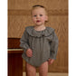 Colette Romper || Black Gingham