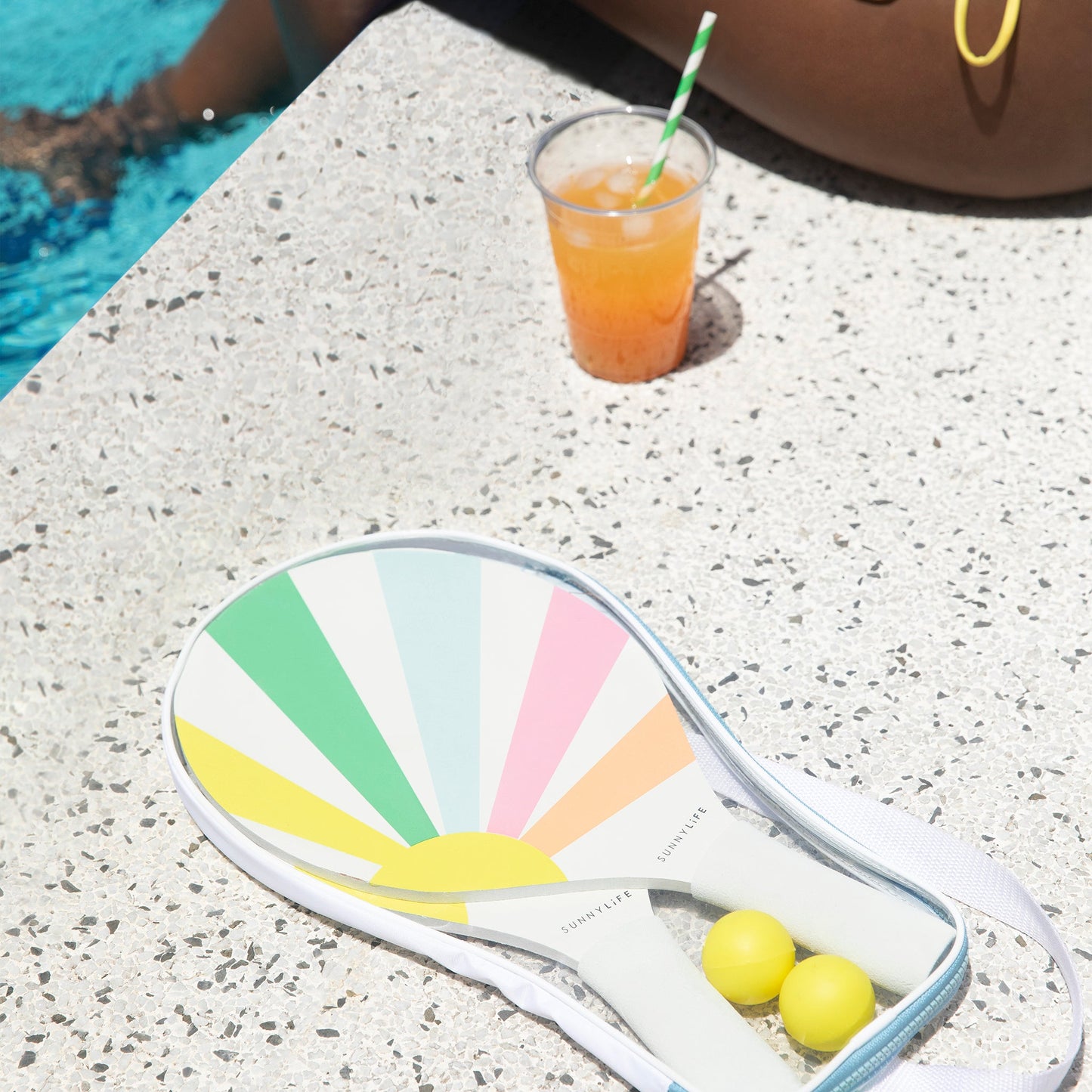 Pool Side Beach Paddle Set Pastel Gelato