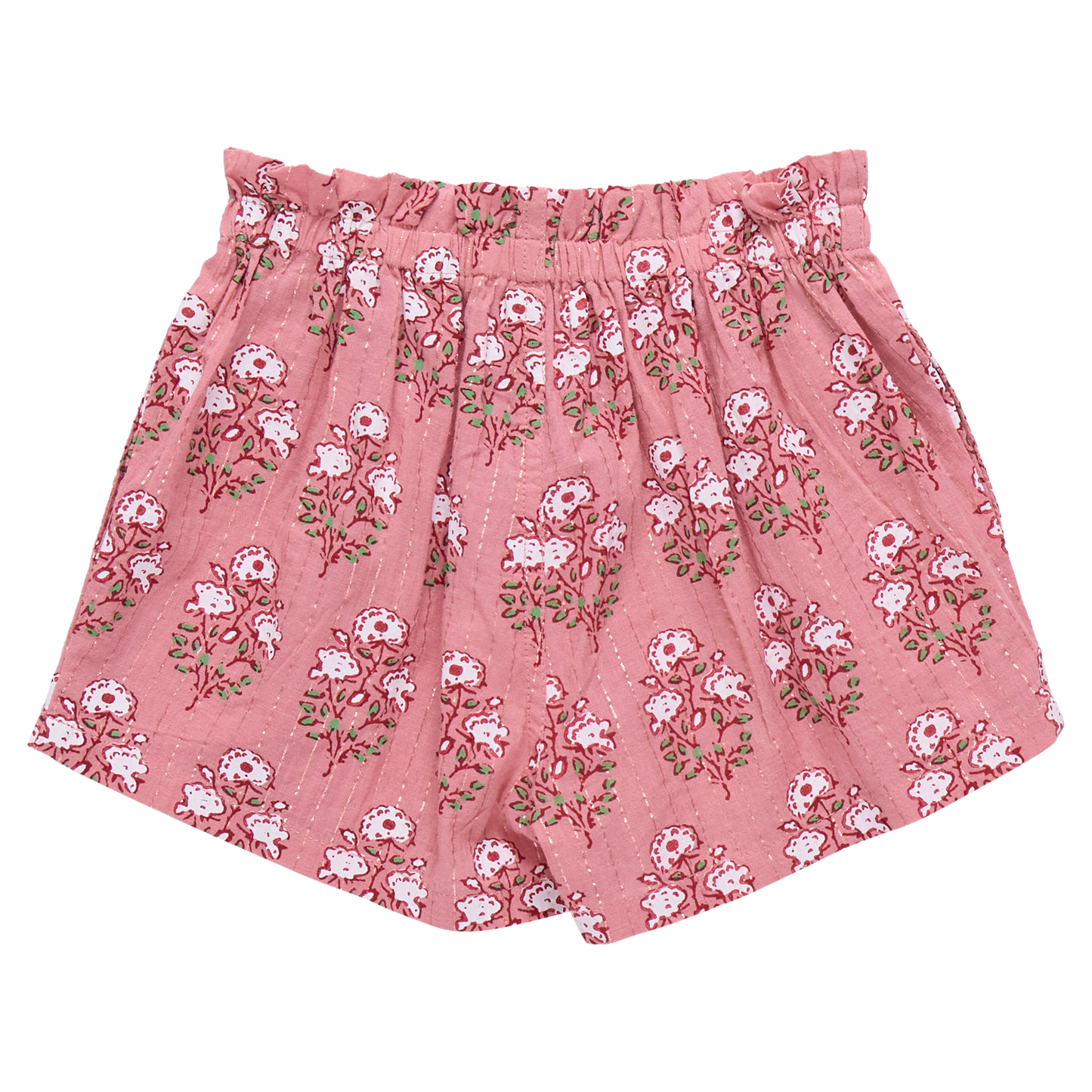Girls Theodore Short - Pink Strawflower