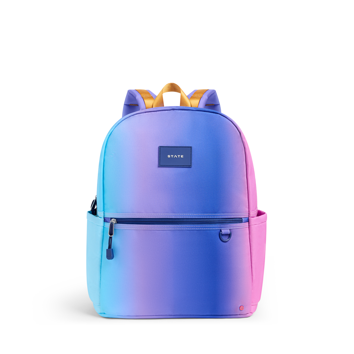 Kane Double Pocket Large Backpack - Blue/Pink Gradient