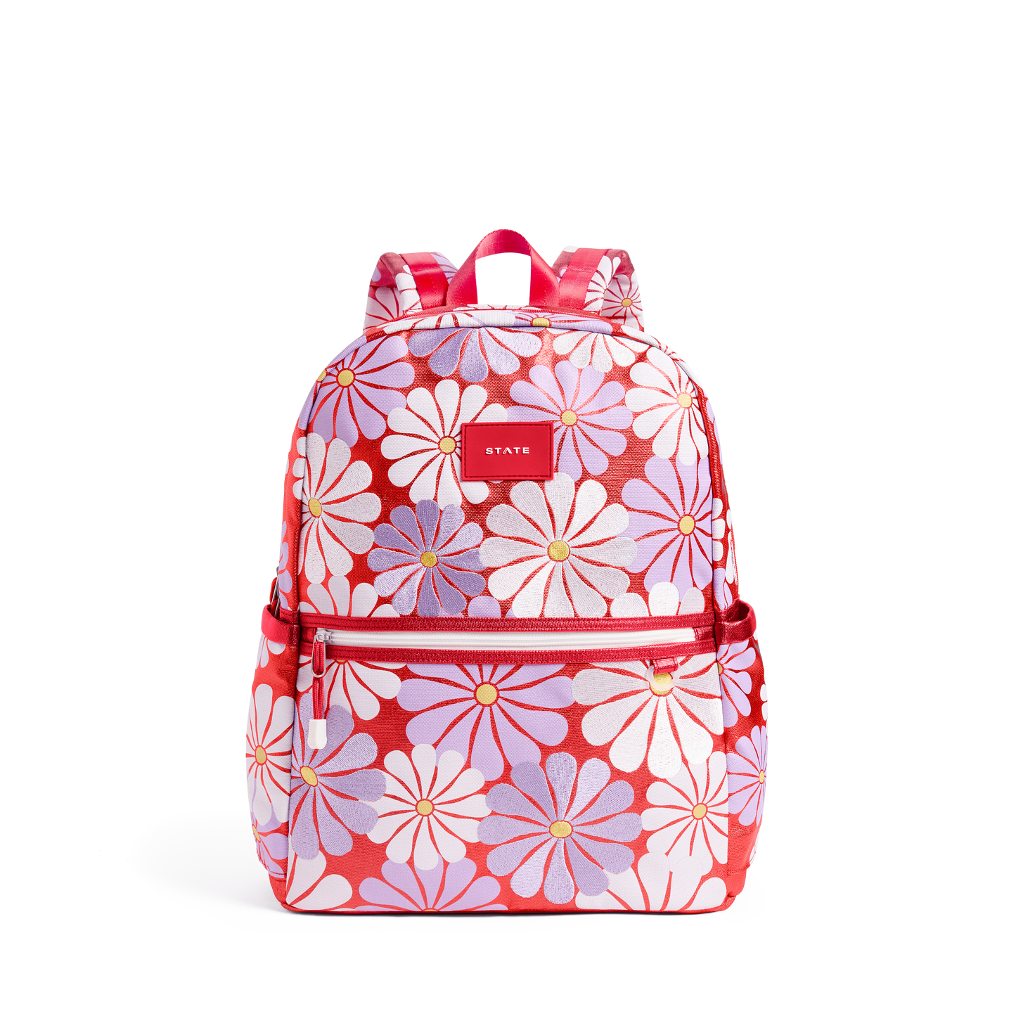 Kane Double Pocket Large Backpack - Ruby Floral