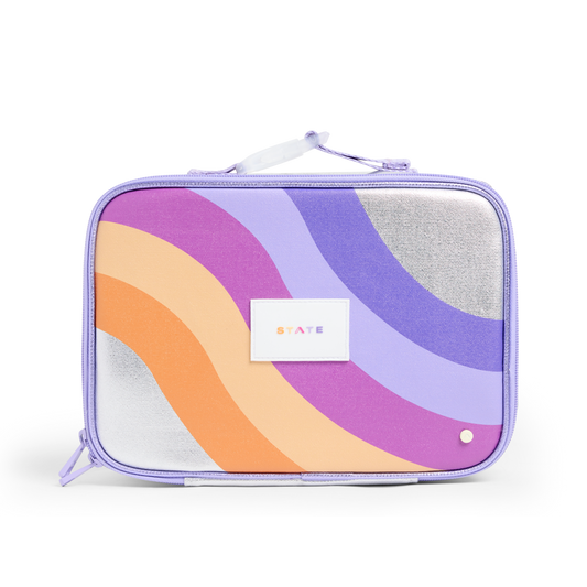 Rodgers Lunch Box - Rainbow Wave