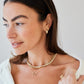 Flush Set Diamond Butterfly Necklace