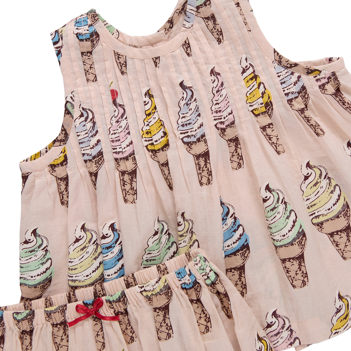 Baby Girls Jaipur 2-PC Set - Pink Soft Serve