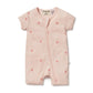 PETIT SOLEIL ORGANIC BOYLEG ZIPSUIT