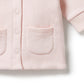 PINK ORGANIC QUILTED JACKET