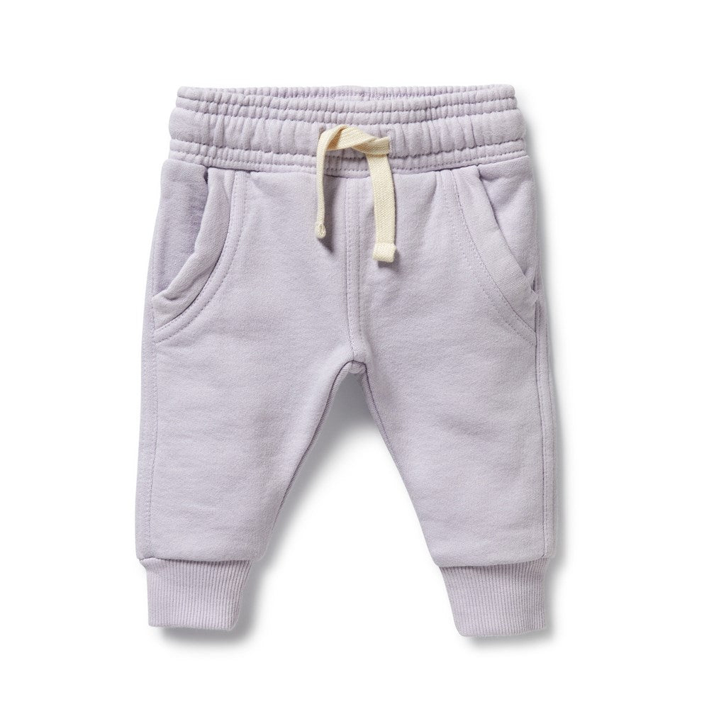 Lavender Organic Terry Sweat Pant by Wilson and Frenchy – made from organic cotton